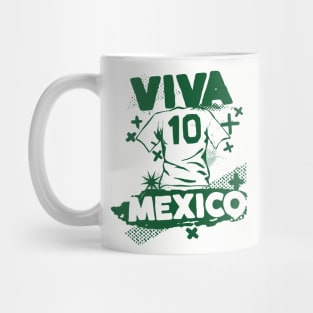 Vintage Mexican Football // Retro Grunge Mexico Soccer Mug